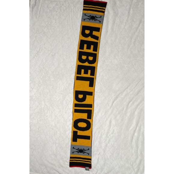 Star Wars Rebel Pilot Neck Scarf Kids Adults Unisex Scarf EUC Orange Black - Picture 5 of 7